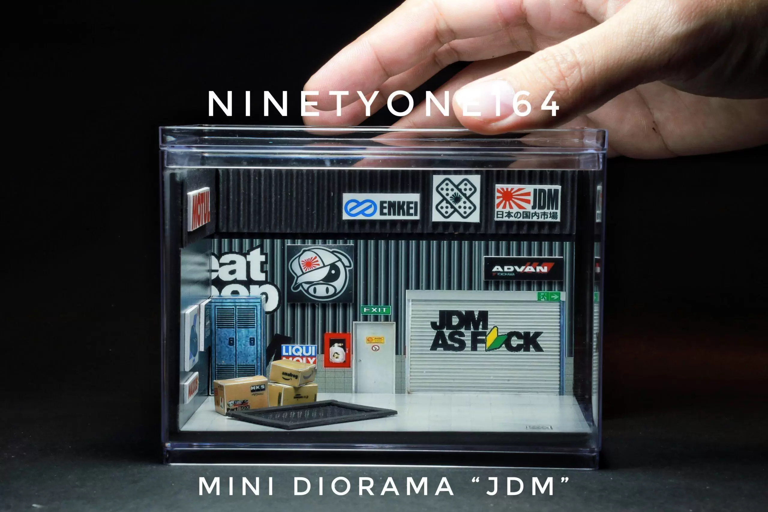 In stock Mini Diorama Box JDM