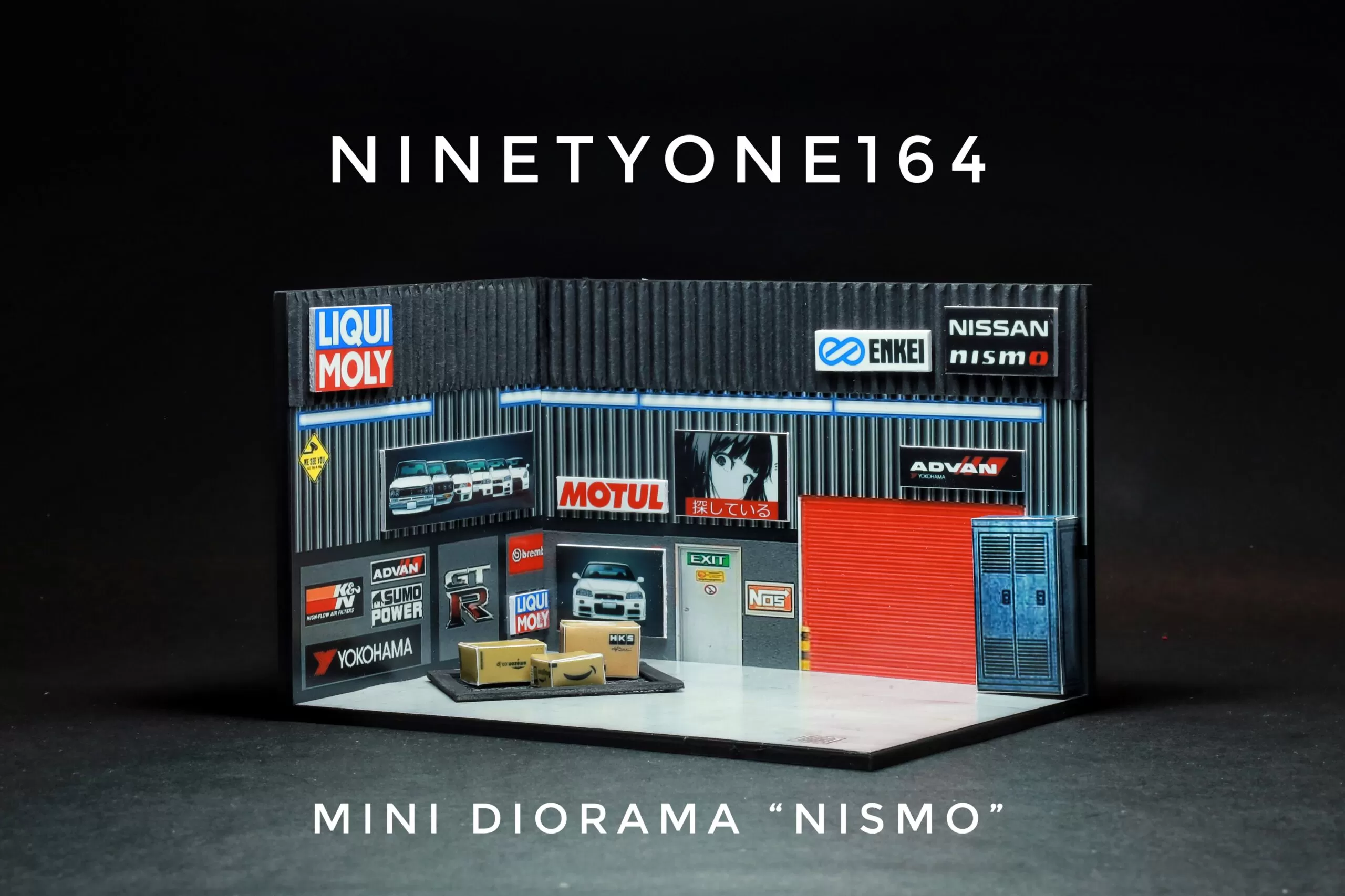 In stock Mini Diorama Box GTR - Image 2