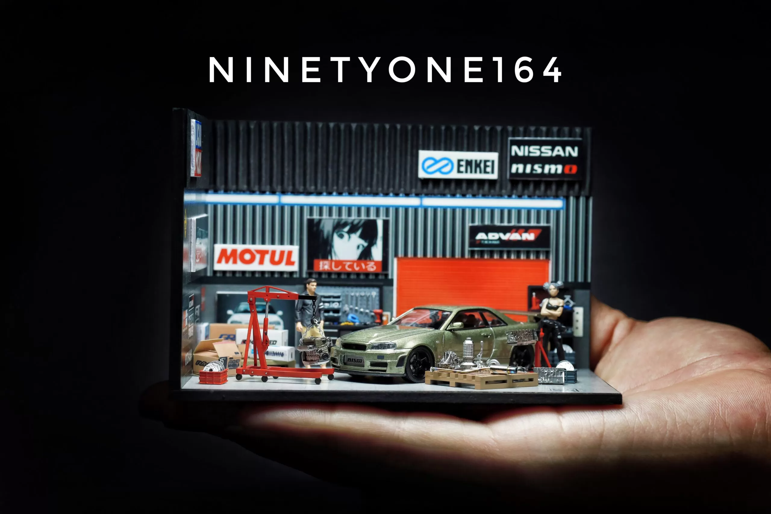 In stock Mini Diorama Box GTR - Image 4