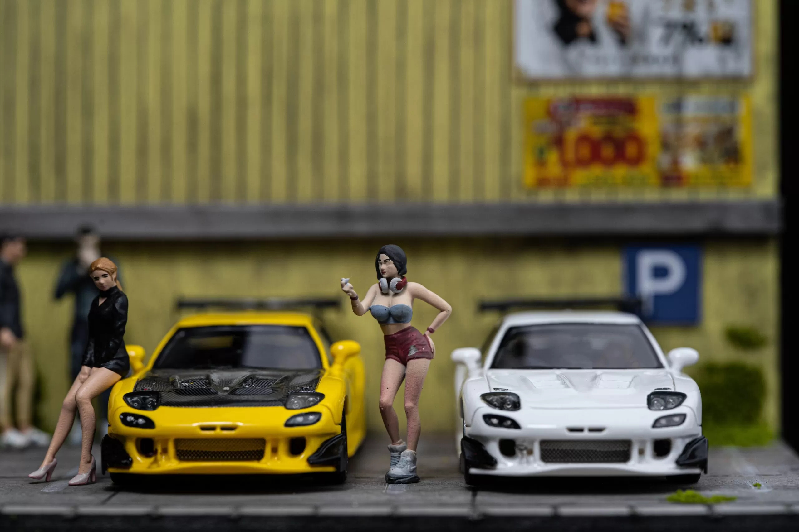 In stock Mini Diorama Box JDM Parking - Image 4