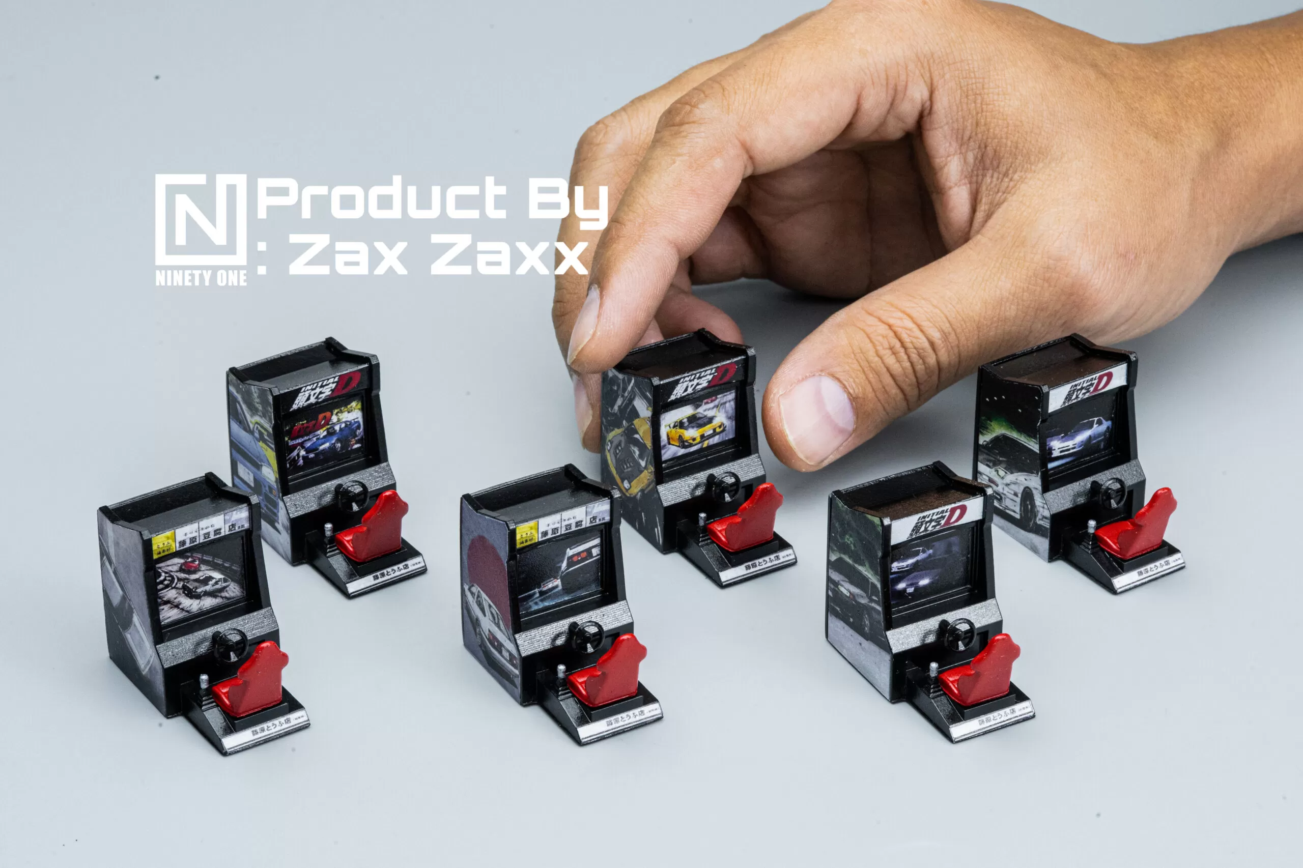 Initial D Arcade Game by Zax Zaxx