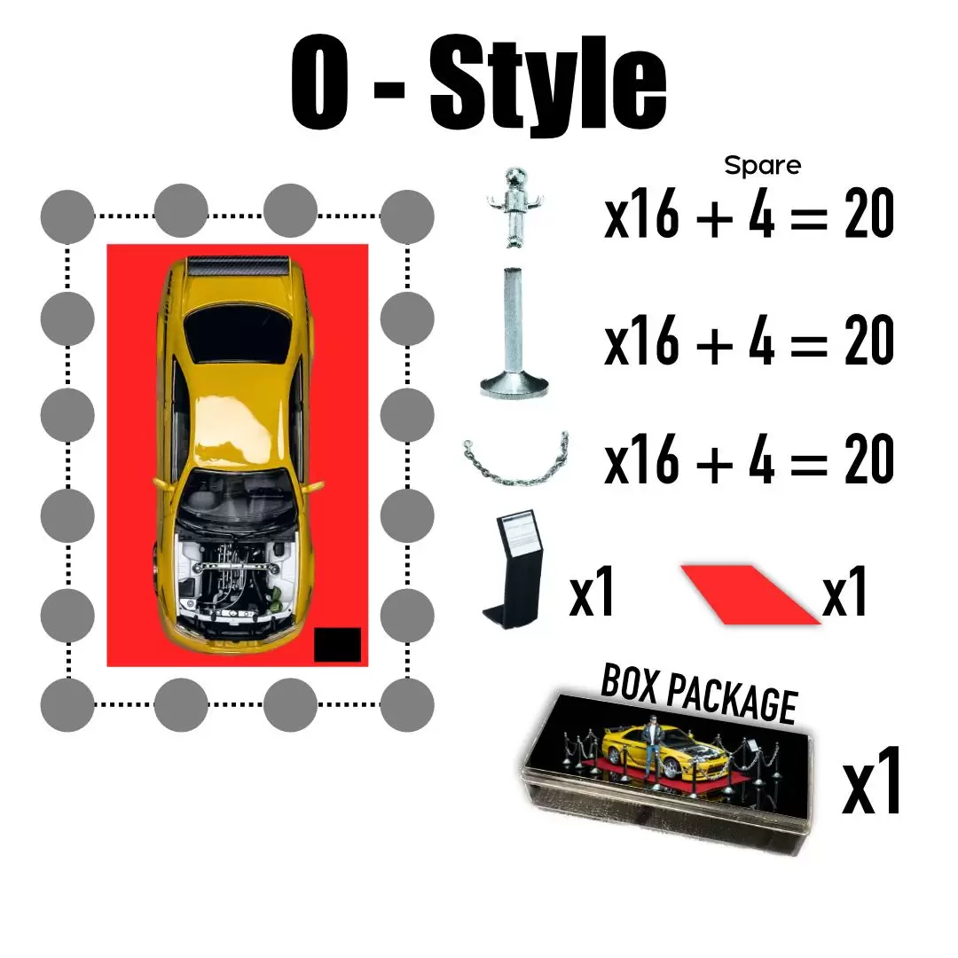 Car Fence For Car Show by NINETY ONE 164 - Image 2