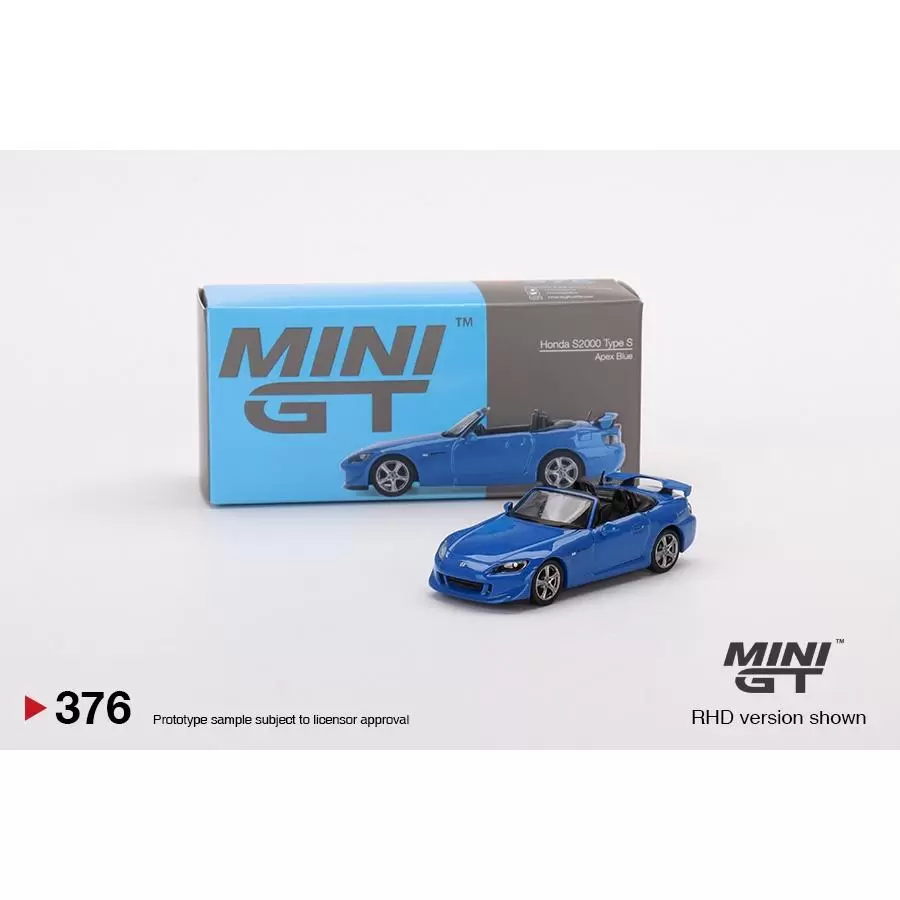 Honda S2000 Type S Apex Blue - MINI GT 1/64 - Image 2