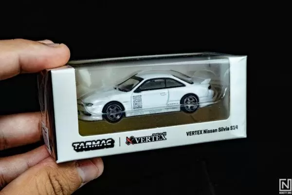 Nissan VERTEX Silvia S14 RHD White "Lamley Group" - Image 3