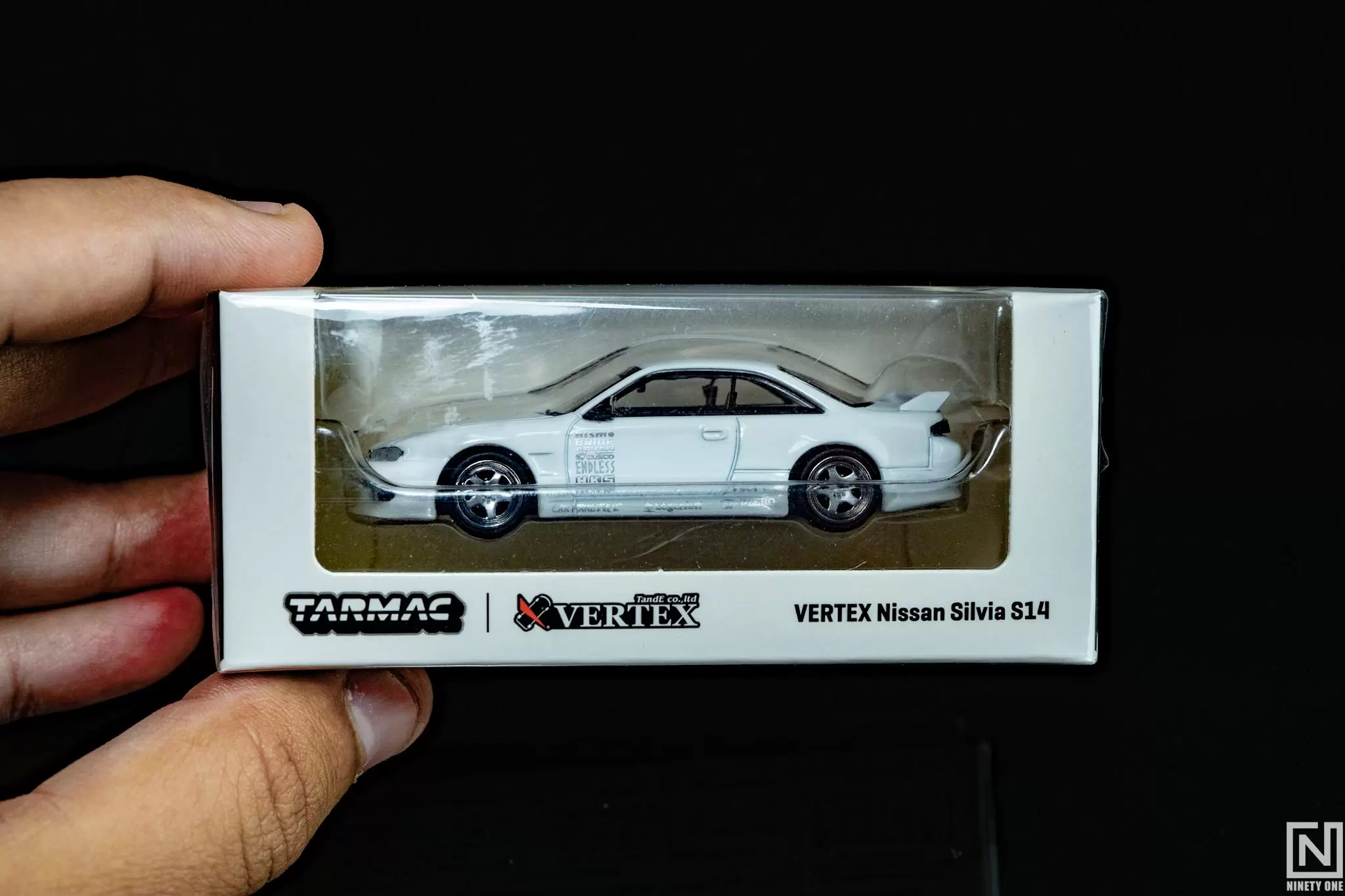 Nissan VERTEX Silvia S14 RHD White "Lamley Group"