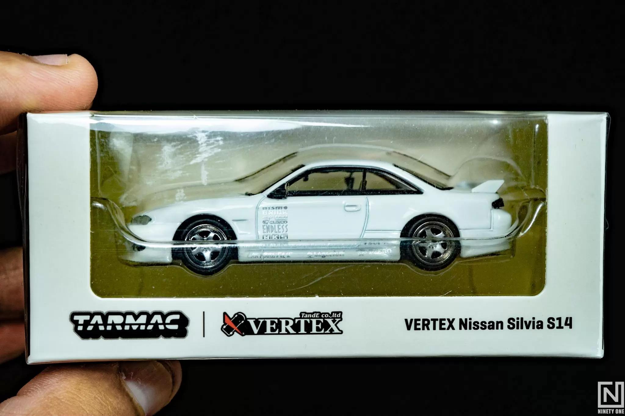 Nissan VERTEX Silvia S14 RHD White "Lamley Group" - Image 4