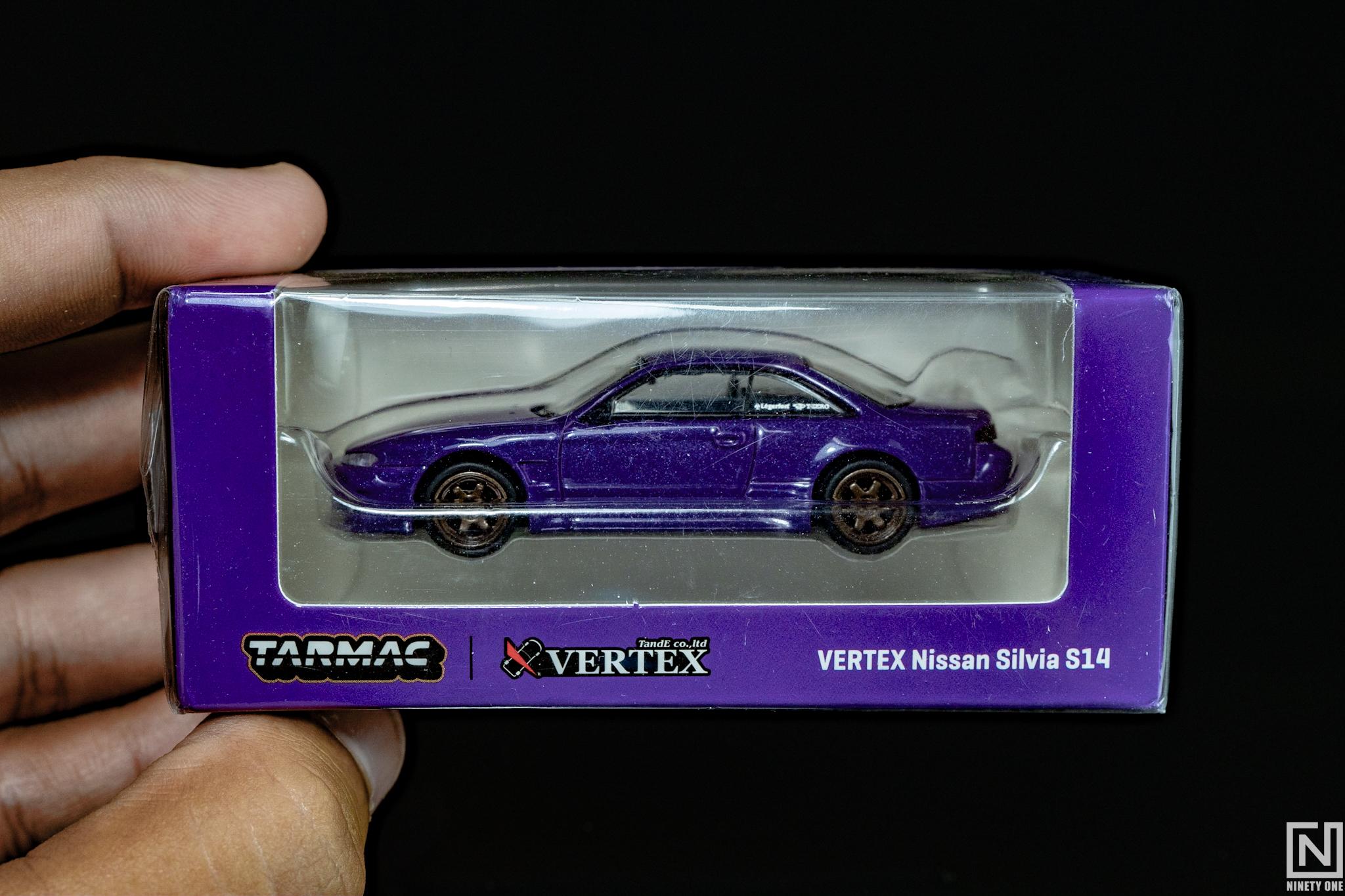 Tarmac Works 1:64 Global 64 Vertex Nissan Silvia S14 – NINETY ONE 164