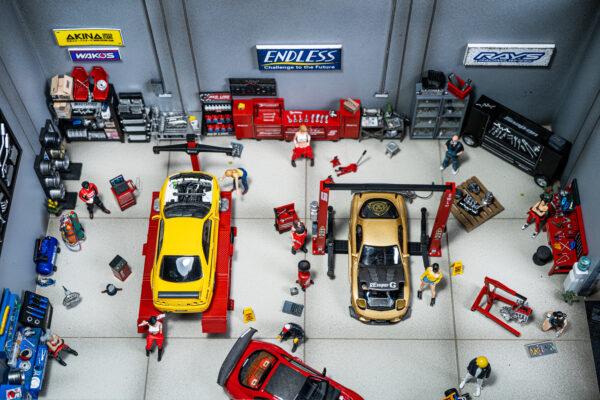 PreOrder Diorama Garage Size 40x35cm - Image 13