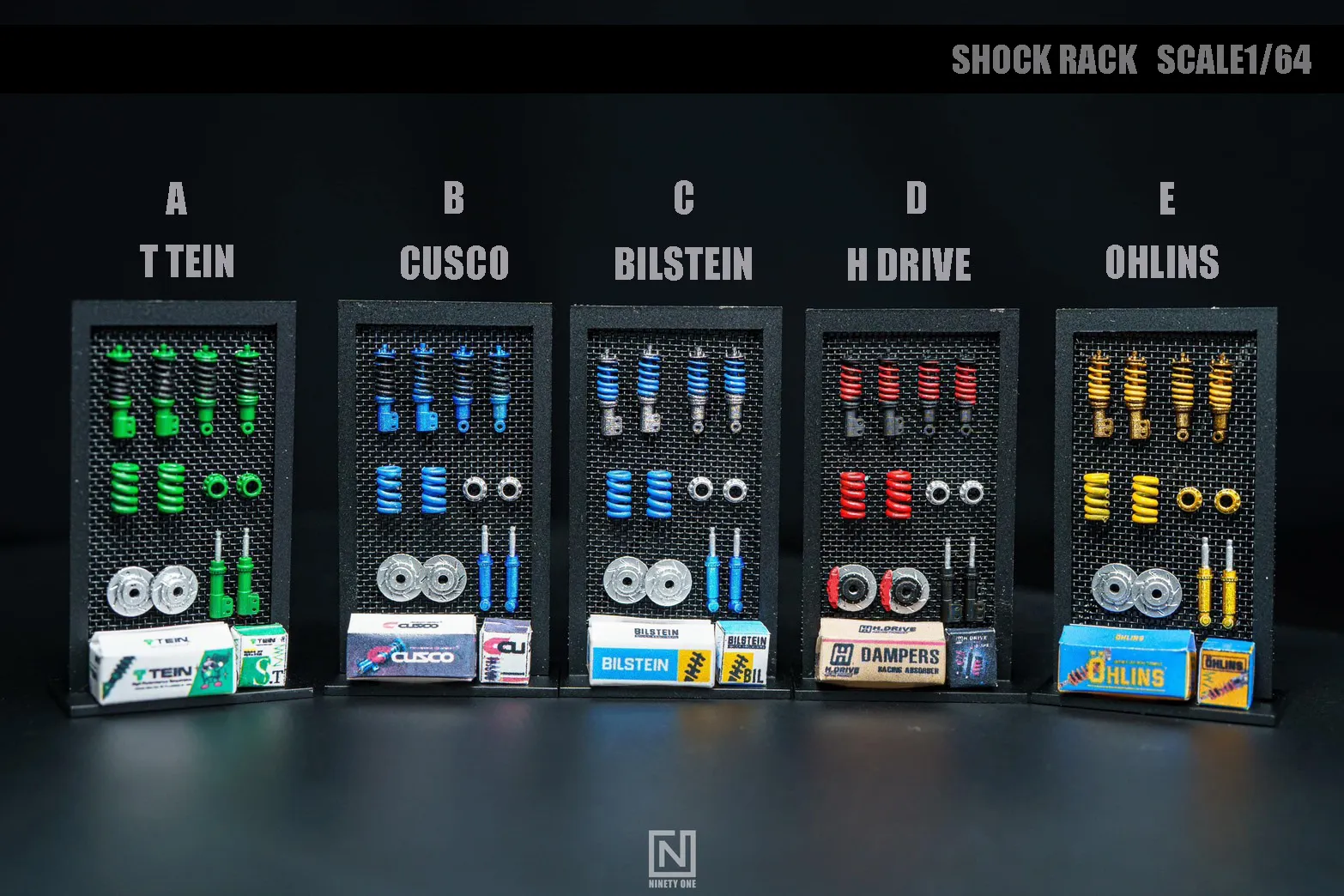 SHOCK RACK SCALE 1/64