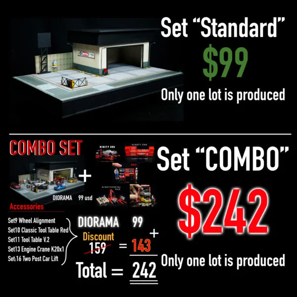 Open Preorder Diorama Garage - Image 3