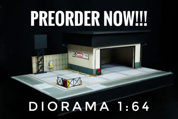 Open Preorder Diorama Garage