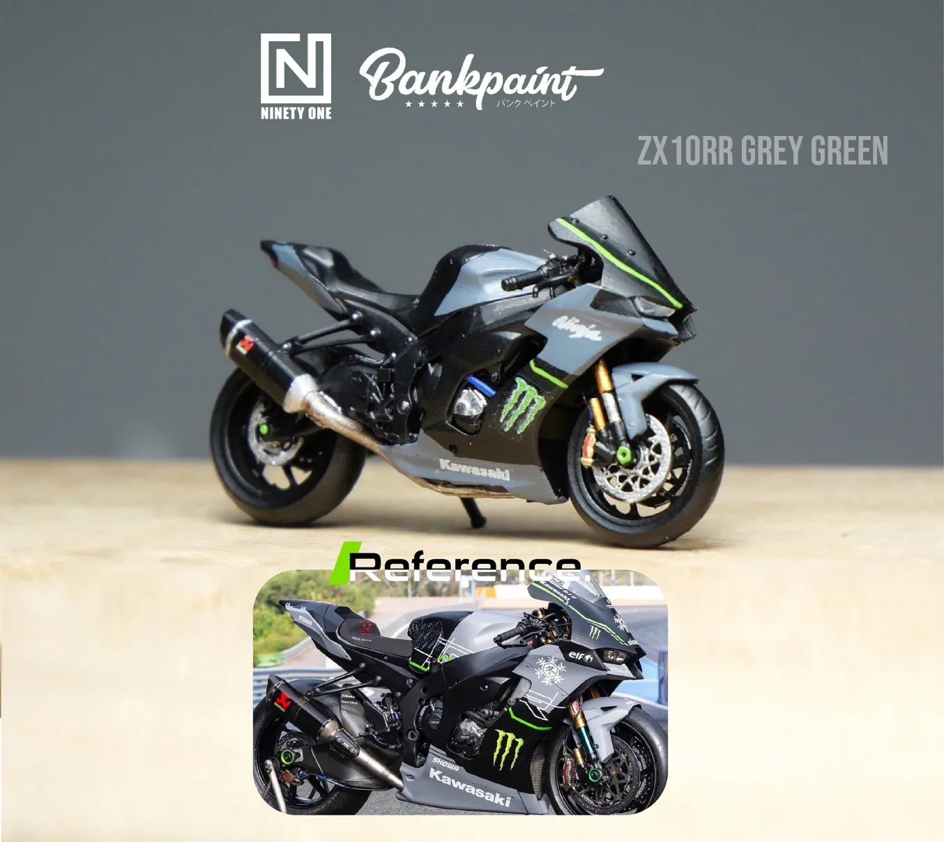 Preorder – Zx10rr Grey Green