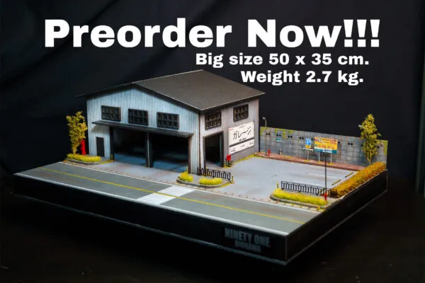 Open Preorder Diorama Garage5