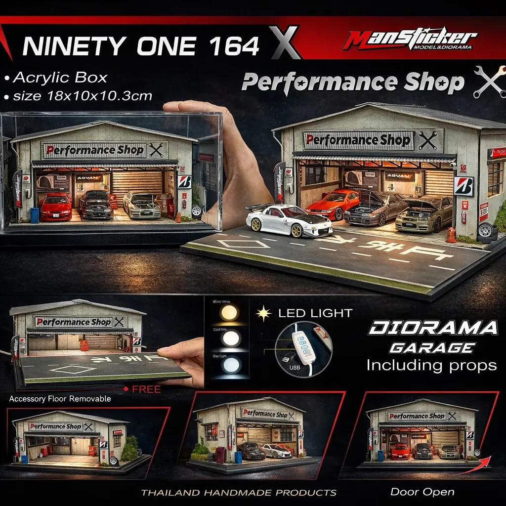 Pre-orders Mini Performance Garage🏎️ Products By Mansticker - Image 2
